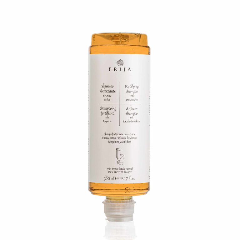 Prija Зајакнувачки шампон, кертриџ за дозатор, VEGANOK сертифициран (360 ml) – пакување од 18