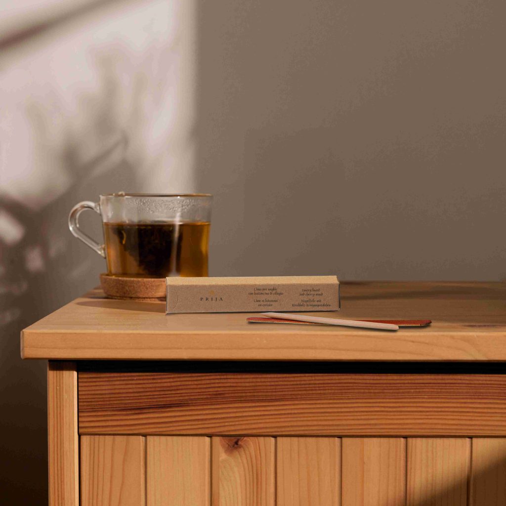 Prija Emery Board And Cherry Wood Eco - 1000Pack