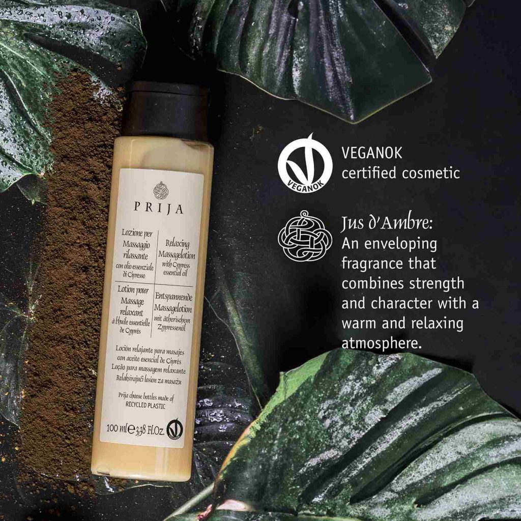 Prija Relaxing Massage Lotion VEGANOK Certified (100 ml) - 55Pack