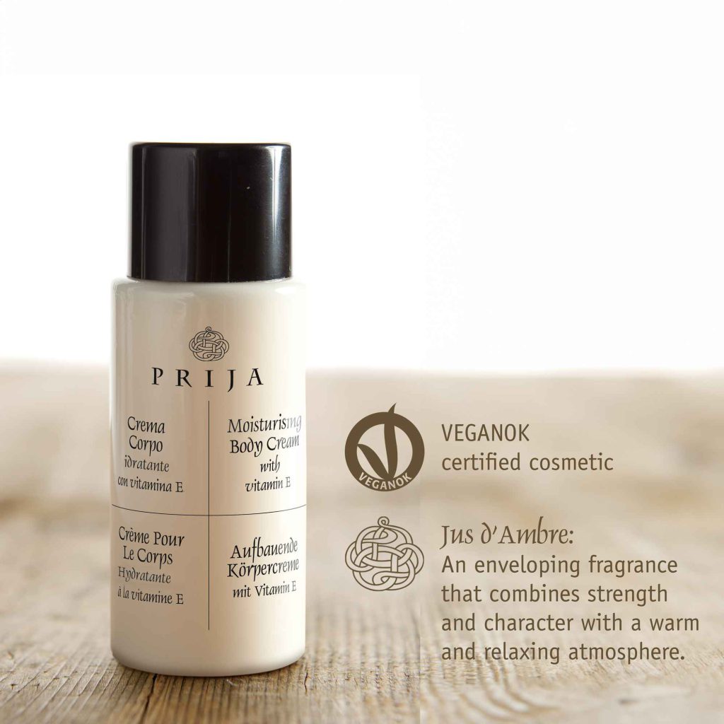 Prija Moisturising Body Cream VEGANOK Certified (40 ml) - 216Pack