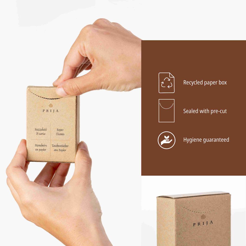 Prija Paper Tissues Eco - 300Pack