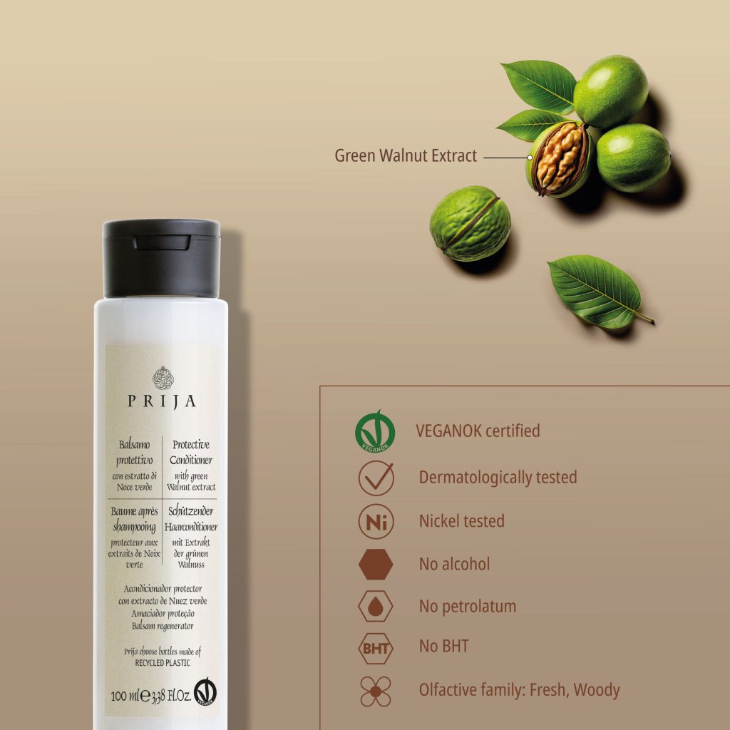 Prija Protective Conditioner VEGANOK Certified (100 ml) - 55Pack