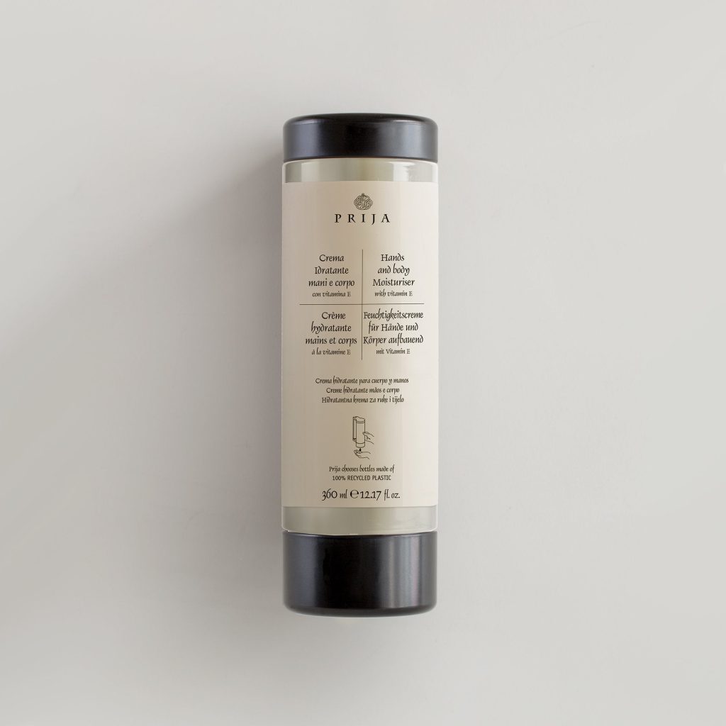 Prija Hands And Body Moisturiser Cartridge For Dispenser VEGANOK Certified (360 ml) - 18Pack